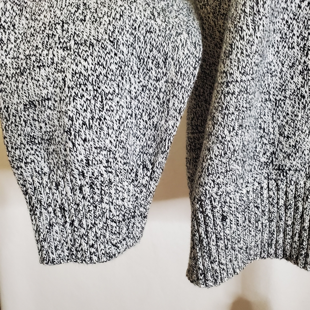 Karen Scott Sweater Womens 2X Pullover 1/4 Zip‎ Gray White Warm Layer Warm XXL - Picture 7 of 13